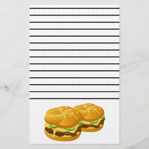 Hamburger-2 Stationery