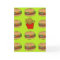 Hamburger and fries greeting card