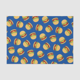 Hamburger Birthday Party Burger Kids Tissue Paper