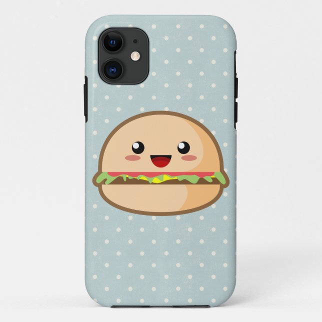 Hamburger Case-Mate iPhone Case (Back)