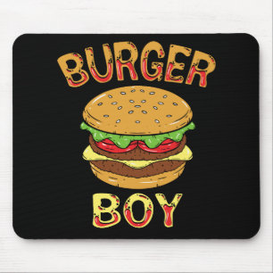 HAMBURGER / CHEESEBURGER: Burger Boy Mouse Mat