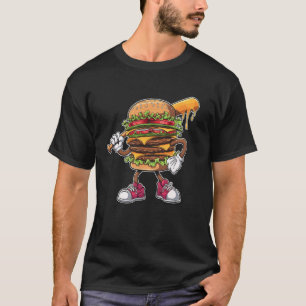 Hamburger Cheeseburger Foodie Fast Food Lover Gift T-Shirt