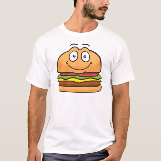 Hamburger Emoji T-Shirt (Front)