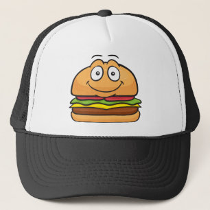Hamburger Emoji Trucker Hat