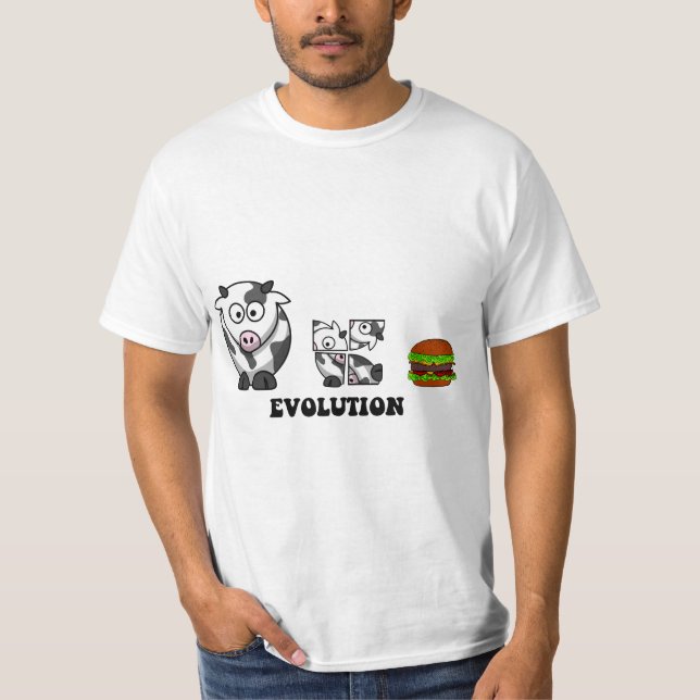 hamburger evolution T-Shirt (Front)