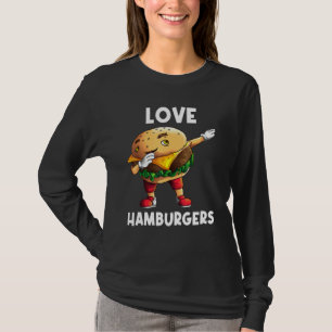Hamburger For Men Women Burger Cheeseburger Food T-Shirt