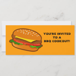 Hamburger Invitation