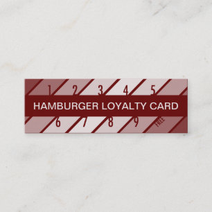 hamburger loyalty card (retrograde)