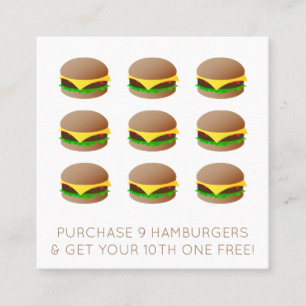 hamburger loyalty stamp