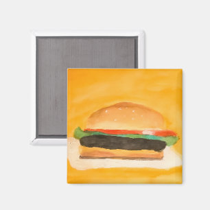 Hamburger Magnet