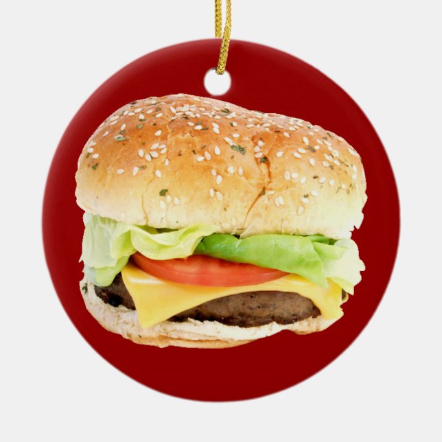 Hamburger Ornament (Front)