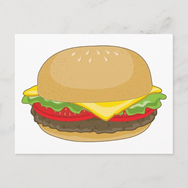 Hamburger Postcard (Front)