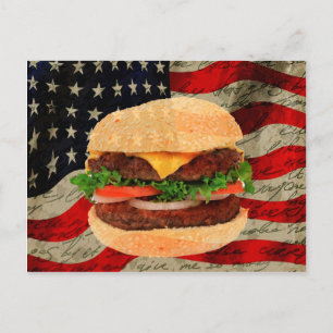 Hamburger Postcard