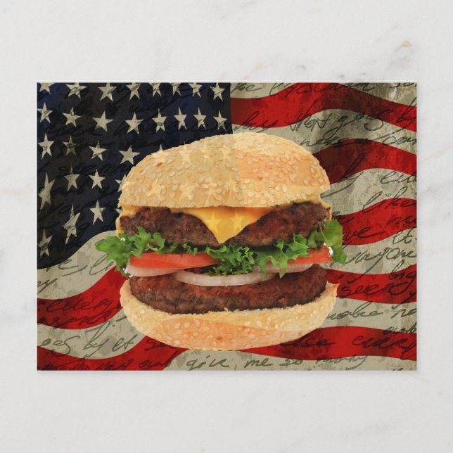 Hamburger Postcard (Front)