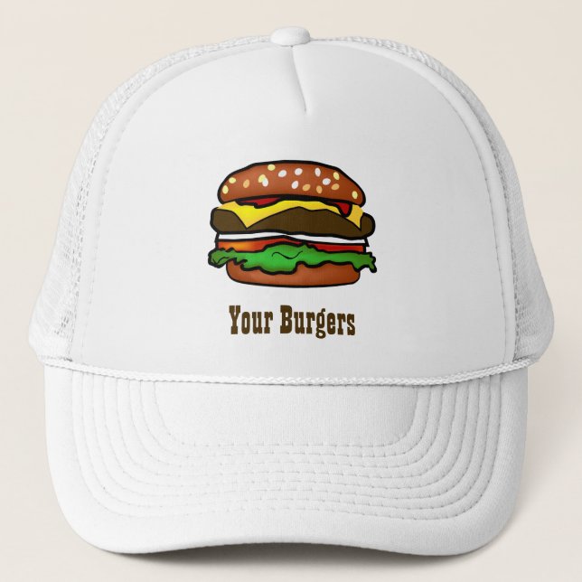Hamburger Promotional Hat (Front)