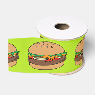 Hamburger ribbon grosgrain ribbon