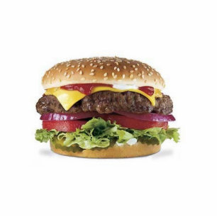 Hamburger Sculpture Standing Photo Sculpture