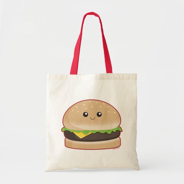 Hamburger Tote Bag (Front)