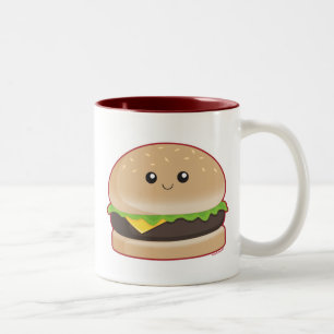 Hamburger Two-Tone Coffee Mug