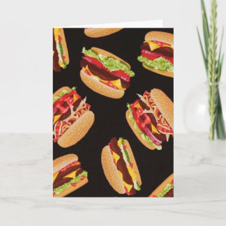 Hamburgers Card