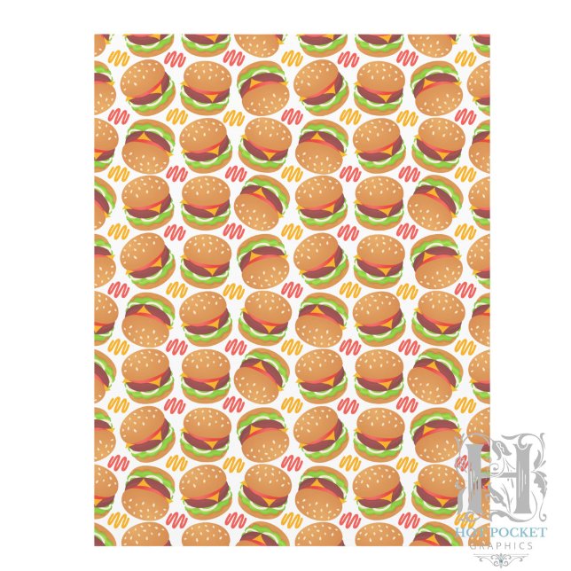 Hamburgers Scrapbook Paper (Creator Uploaded)