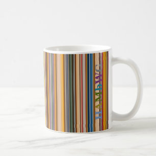 HAMbWG 11 oz Mug - Colourful Bars