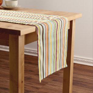 HAMbWG 14" X 72" Table Runner Multi -Colour Stripe