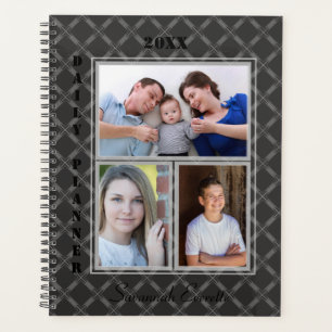 HAMbWG 3 Photos plus any colour Lattice Backgroun Planner
