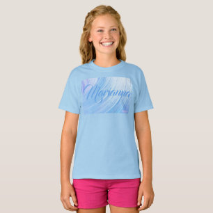 HAMbWG - Children's T Shirt - Blue Ice Swirl