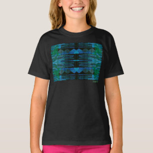 HAMbWG - Children's T Shirt - Greens Blues