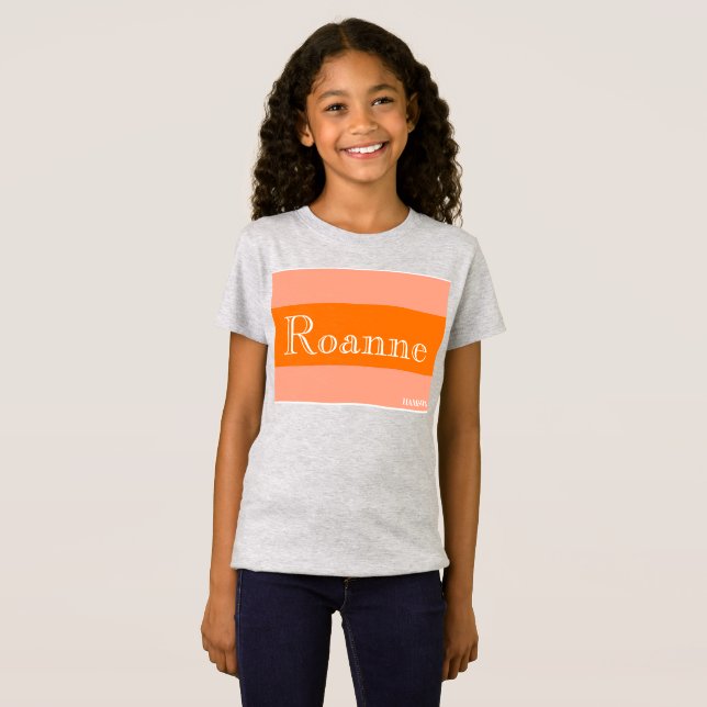HAMbWG - Children's  T Shirt - Orange Bands (Front Full)