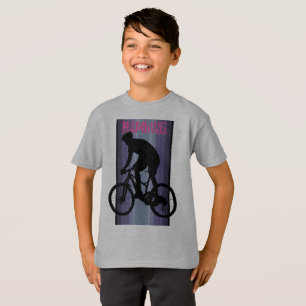 HAMbWG - Children's T Shirt - Pink Bike Rider