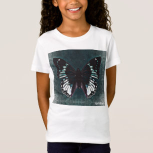 HAMbWG - Children's T Shirt - Teal Butterfly