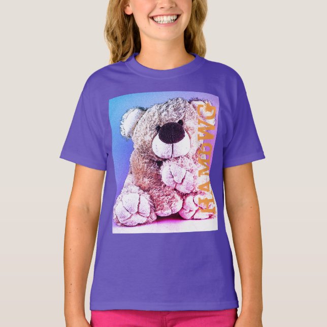 HAMbWG - Children's  T-shirt  - Teddy Bear (Front)