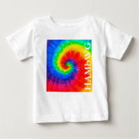 HAMbWG - Children's T Shirt - Tie Dye Primarys