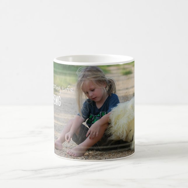 HAMbWG - Coffee Mug - Girl w Teddy Bear (Center)