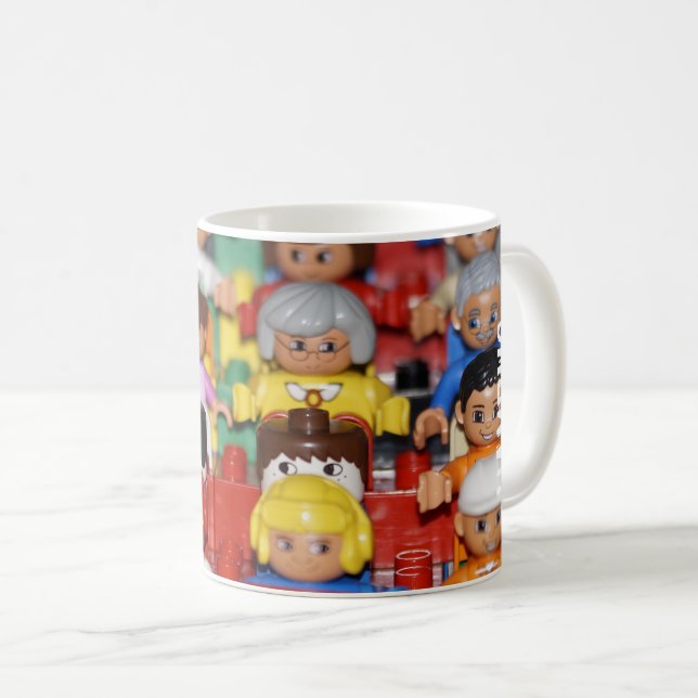 HAMbWG - Coffee Mug - Toy people (Front Right)