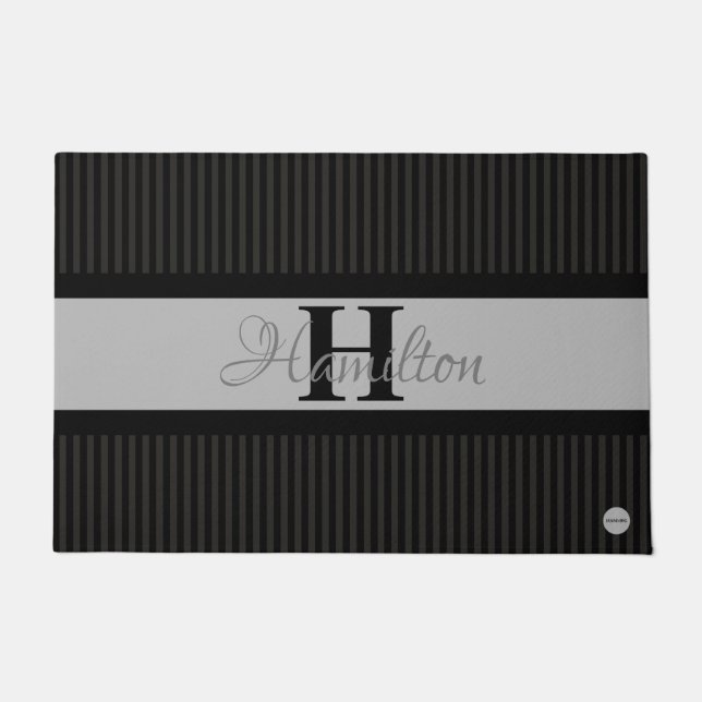 HAMbWG - Custom Door Mat in Any Colour w Name (Front)