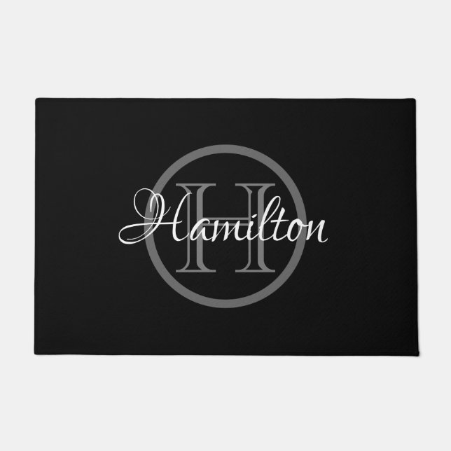 HAMbWG - Custom Door Mat in Any Colour w Name (Front)