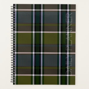 HAMbWG - Daily Planner -Green Plaid