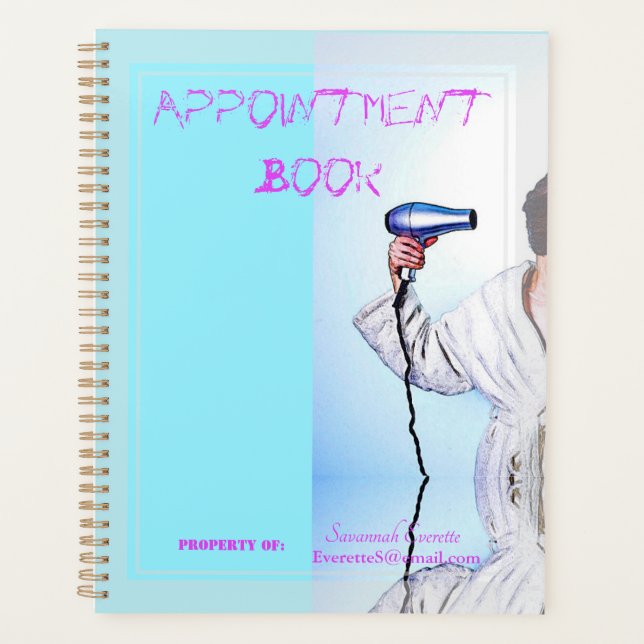 HAMbWG - Daily Planner - Hairdresser (Front)