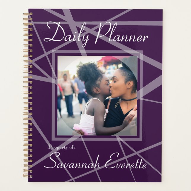 HAMbWG - Daily Planner - Photo plus any colour (Front)