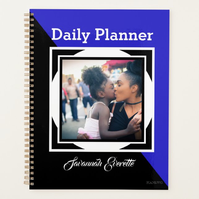 HAMbWG - Daily Planner - Photos with colour (Front)