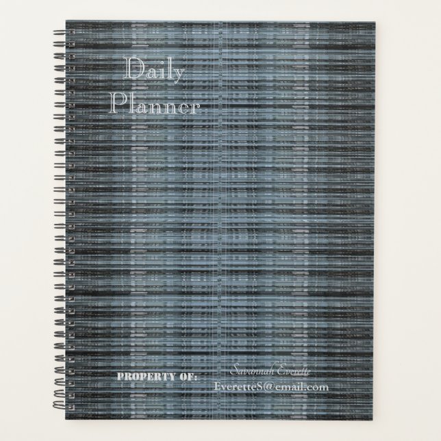 HAMbWG - Daily Planner -  Threaded Look Image (Front)