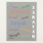 HAMbWG - Daily Planner - Your Name<br><div class="desc">HAMbyWhiteGlove - A beautiful personalised cover daily planner that you can add your name to, would be an ideal, thoughtful gift for anyone! This particular design is perfect for your student and encourages recording homework assignments and teaching how to plan. Just choose "personalise" to work on your options! Shown here...</div>