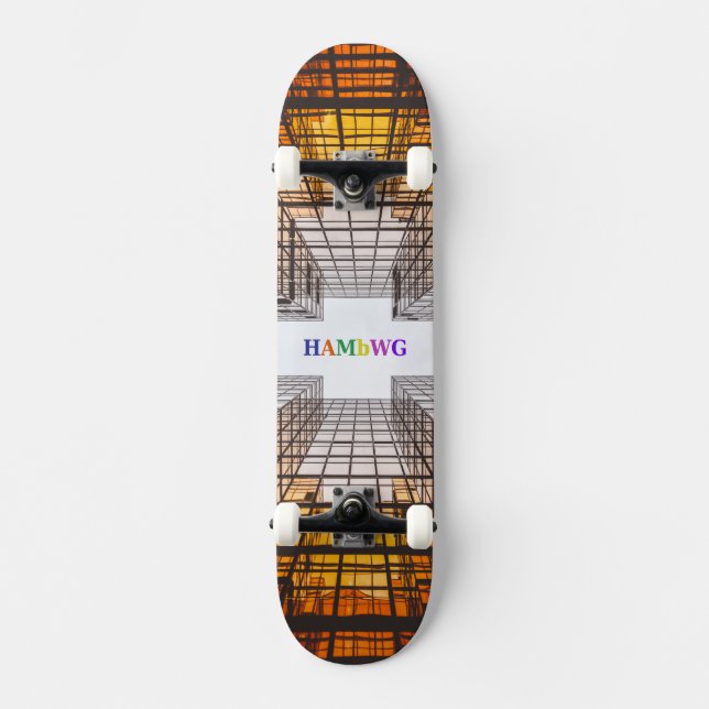 HAMbWG  Designed Skateboard - Architecture (Front)