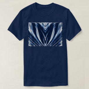 HAMbWG - Firelight - Navy Blue on Blue T-Shirt