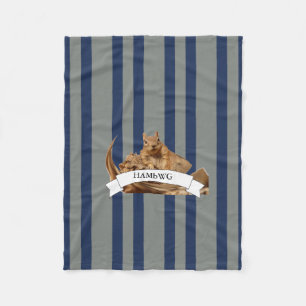 HAMbWG - Fleece Blanket - HAM Squirrel