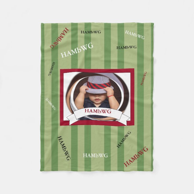 HAMbWG - Fleece Blanket HambWG Bambino (Front)