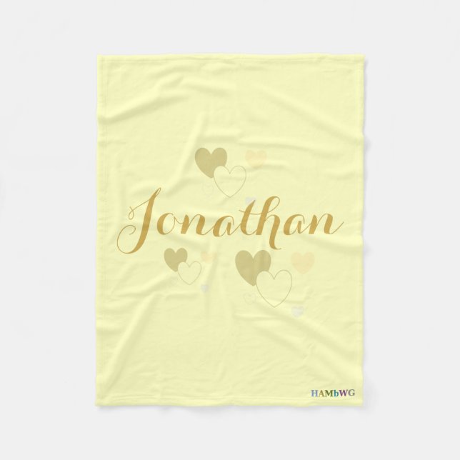 HAMbWG - Fleece Blanket - Personalizable (Front)